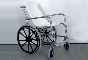 Waterproof wheelchair