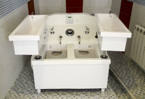 Divers hydrothérapie